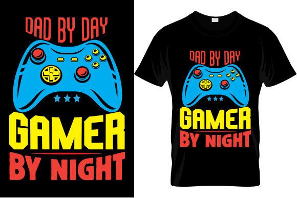 DAD by DAD GAME Graphics & T-Shirt Designs