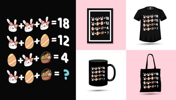Easter Math Teacher Graphics & Print Templates