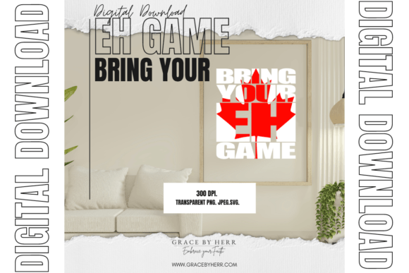 Eh Game Canadian Hockey Graphics & Print Templates Review