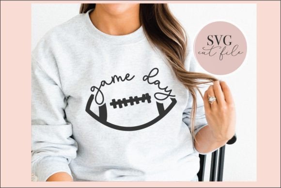 Football Game Day SVG for T-Shirt Designs
