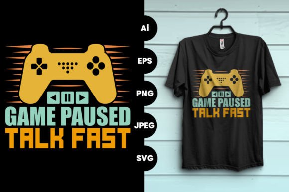 Funny Video Game Player T-shirt Design Graphics Review