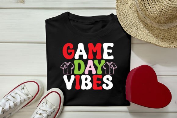 Game Day Vibes Retro Design: Graphics & T-Shirt Designs