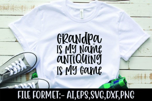 Grandpa Antiquing Graphics & T-Shirt Designs Review