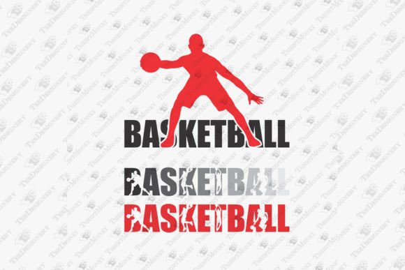 Men's Basketball Player Graphics for T-Shirt Designs