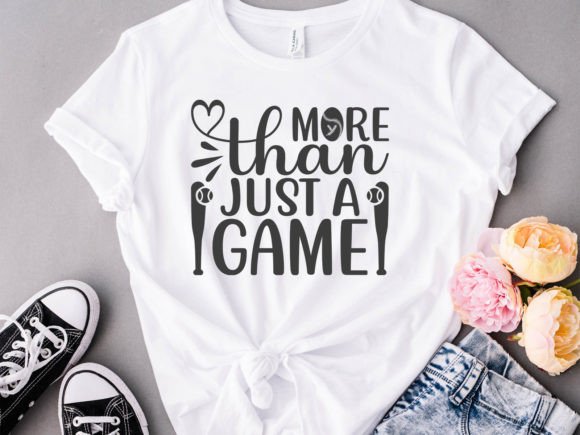 More Than Just a Game Baseball T Shirt Graphics