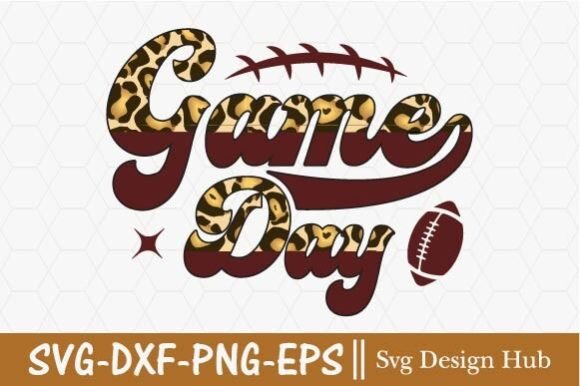 Retro Football Graphics for T-Shirt Designs