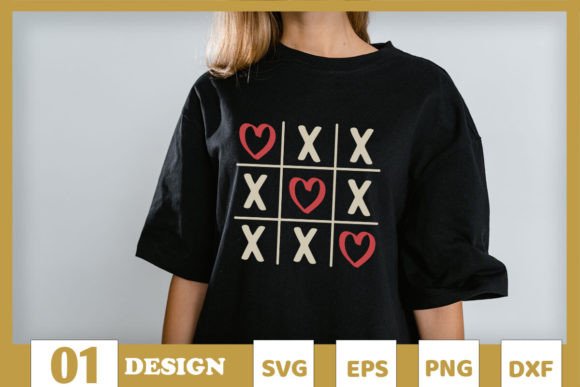 Tic Tac Toe XOXO Game Fun Graphics & T-Shirt Designs